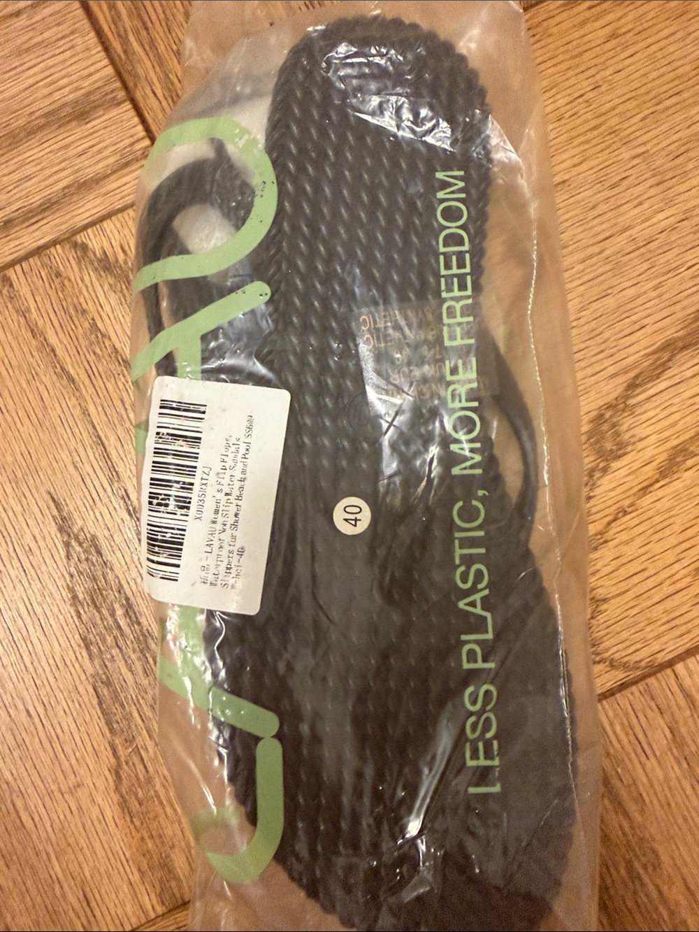 Black lavau waterproof non slip Sandals (Packaged)